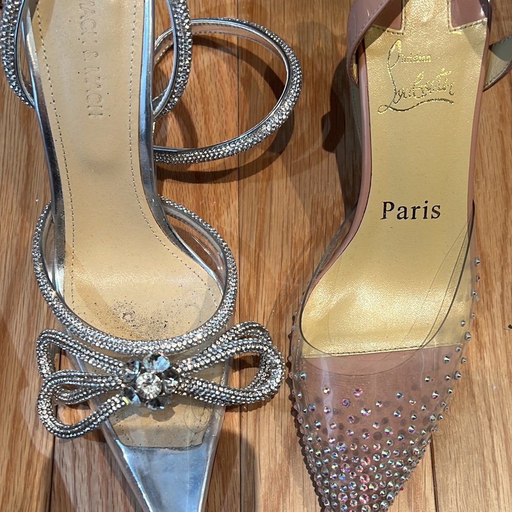 Amazing heels real leather 37-38